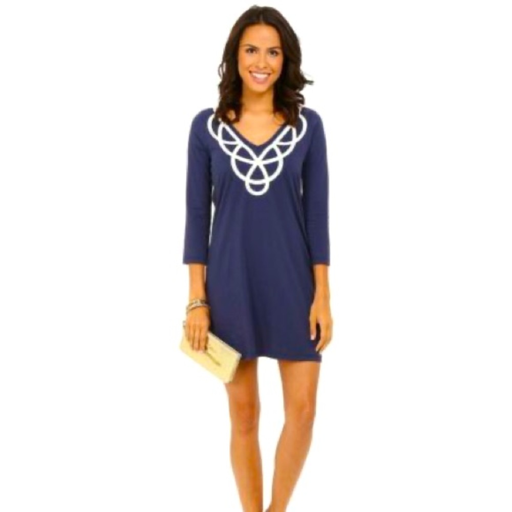 Lilly Pulitzer NWOT Blaire Navy dress size XL